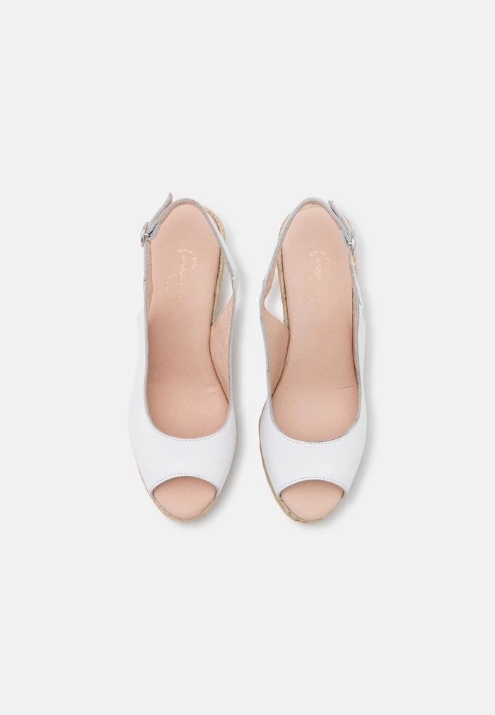 Sandale ANNA FIELD Anna Field Cuir Blanche Femme | AUL-0777774